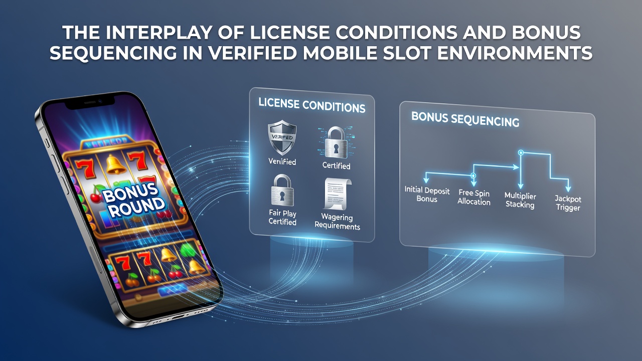 Darstellung von Lizenzprüfungen und Bonussequenzen in mobilen Casino-Apps